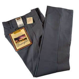 Wrangler Wrancher Boot Jean Pants Gray 30 x 30 82GY Regular Fit Polyester NWT